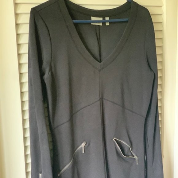 Athleta Black Celebration Dress SZ M BLACK - Picture 2 of 5